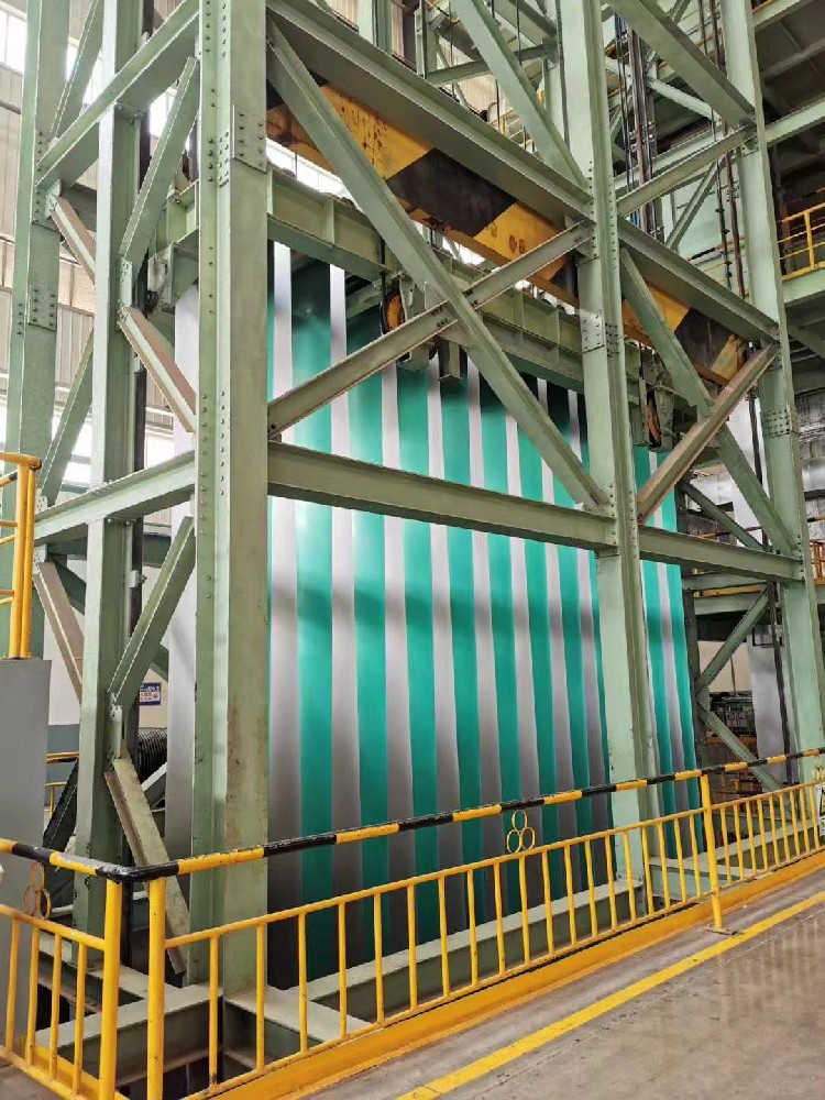 Galvalume steel coil production